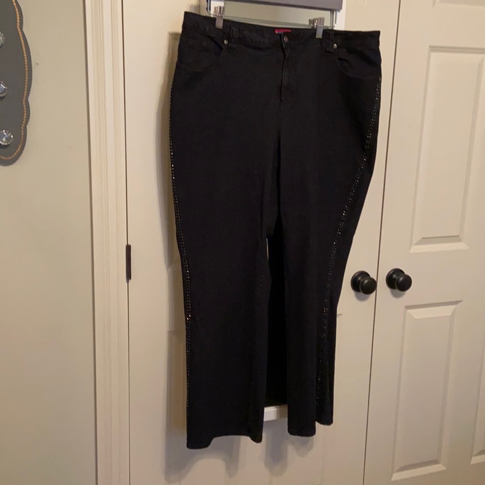 Jeans with bling